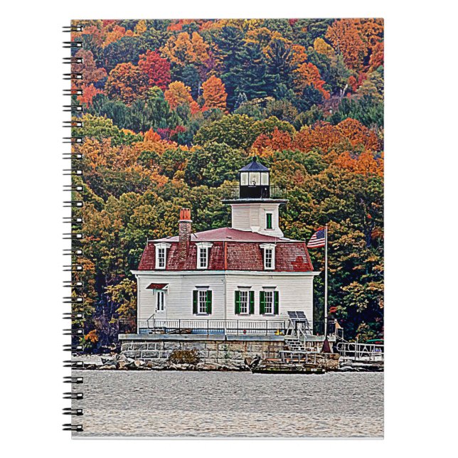 Esopus Meadows Lighthouse Spiral Notebook (Front)