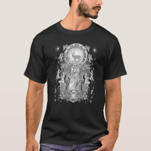 Esoteric Death Tarot Card Illustration   T-Shirt