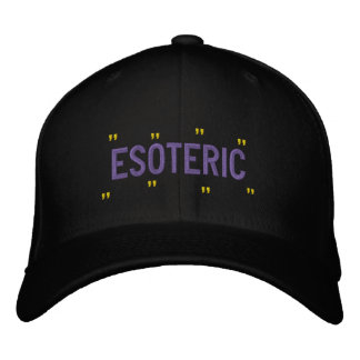 Esoteric Embroidered Hat