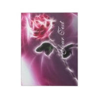 Esoteric Fantasy Pink Rose Notepad