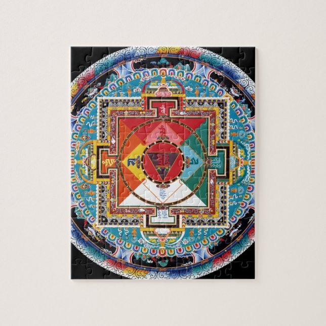 ESOTERIC RADIANT MANDALA JIGSAW PUZZLE (Vertical)