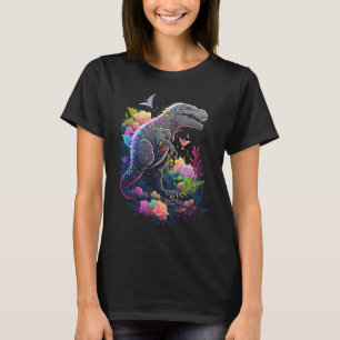 Esoteric Rex Trex Crystals Cute Illustration 2 T-Shirt