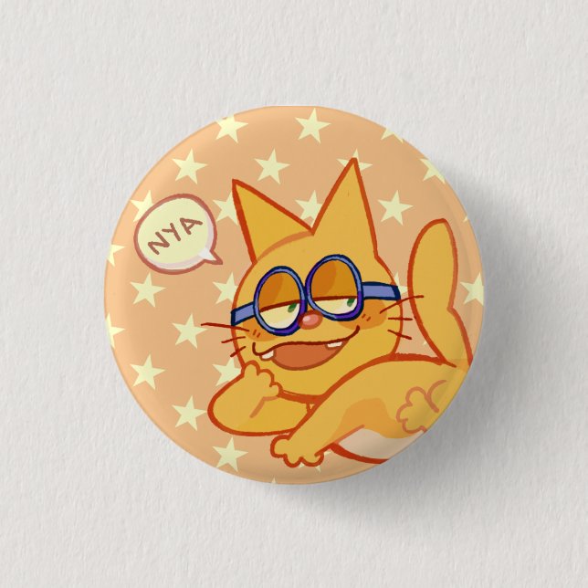 ESP kitty! (ichi squad 2/5) 3 Cm Round Badge (Front)