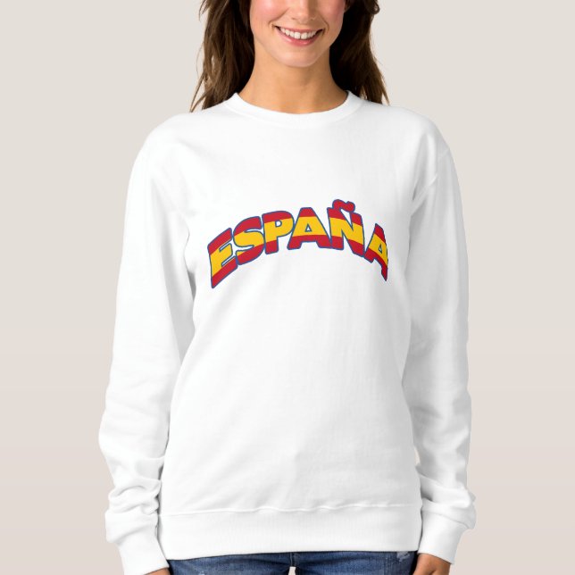 España 1 sweatshirt (Front)
