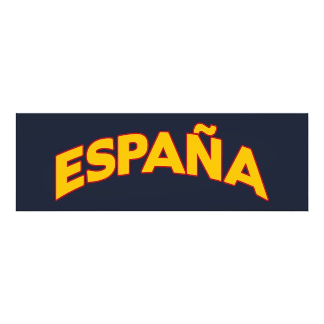 España 5 photo print (Front)