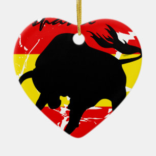 Espana Ceramic Tree Decoration