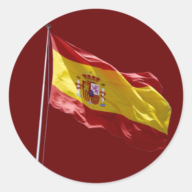 Espana Classic Round Sticker (Front)
