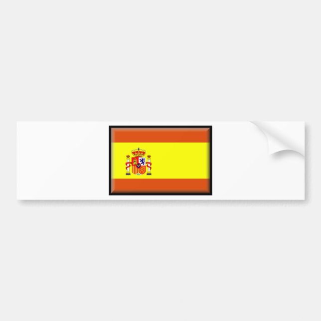 España Flag Bumper Sticker (Front)