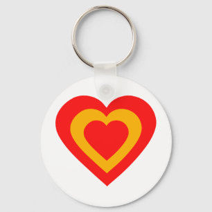 espana-heart. key ring