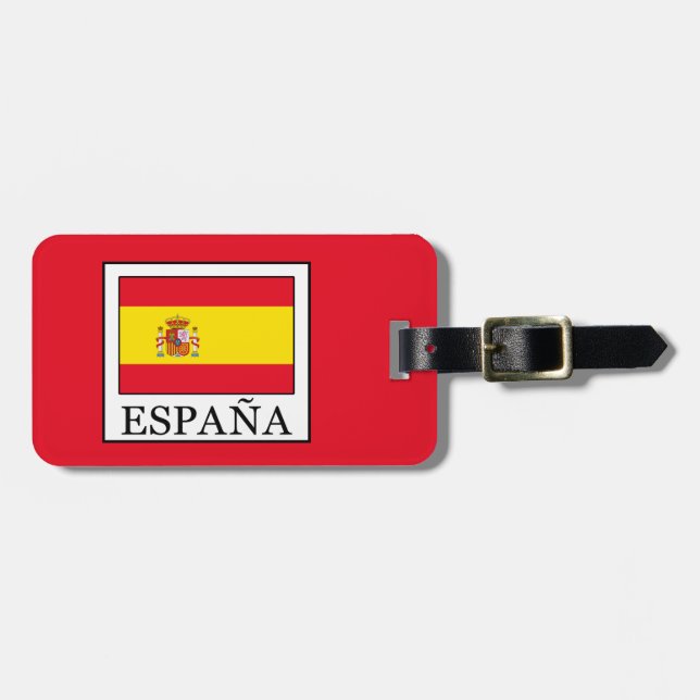 España Luggage Tag (Front Horizontal)