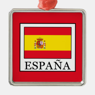 España Metal Tree Decoration