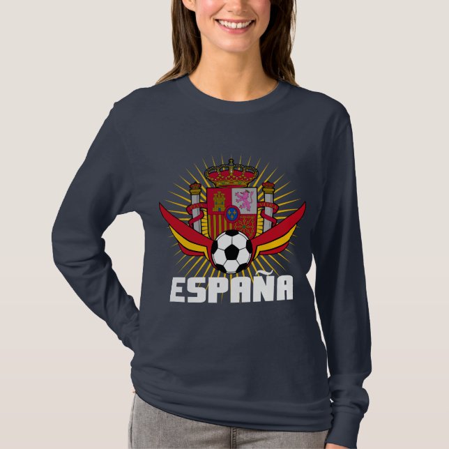 España Soccer T-Shirt (Front)