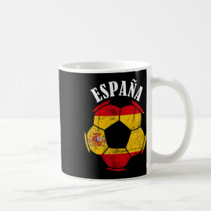Espana Spain Flag Spain Soccer Player Spanish Prid Coffee Mug