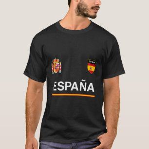 Espana Sportsoccer Jersey Tee Flag Football Madrid