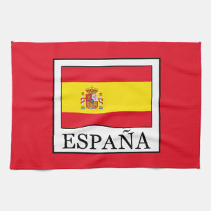 España Tea Towel