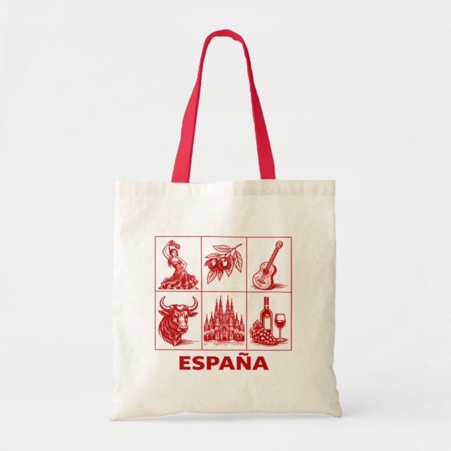 España Tote Bag (Front)