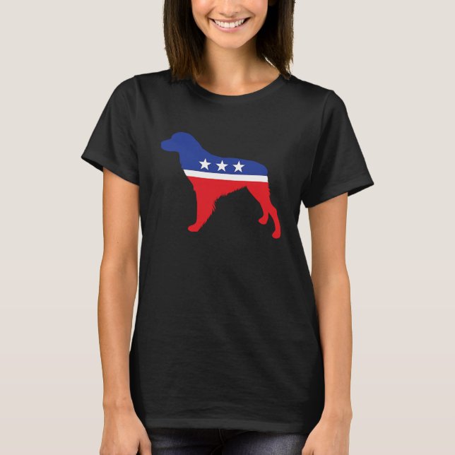 Espanol Breton Dog  Political Symbol Election Masc T-Shirt (Front)