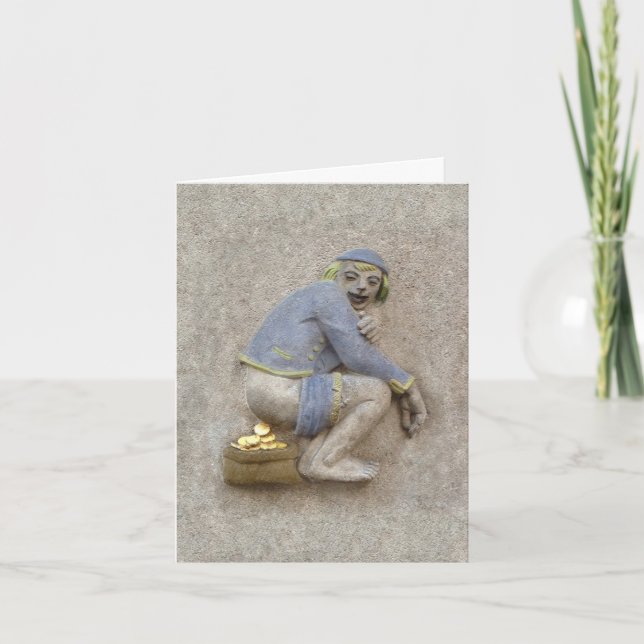 ESPAÑOL / Caca de Oro ~ Tarjeta / Invitación Holiday Card (Front)