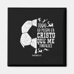 Español Spanish Christian Soccer Fútbol Filipenses Magnet