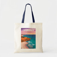 Esperance Australia Travel Art Vintage