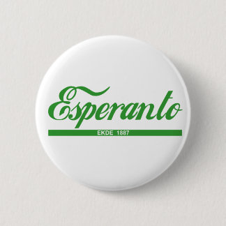 Esperanto 6 Cm Round Badge