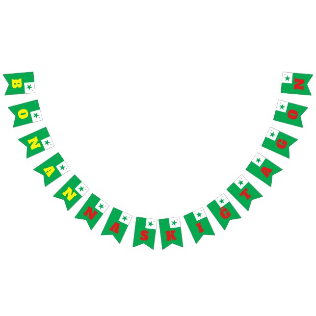 Esperanto / BONAN NASKIĜTAGON, Bunting (All)
