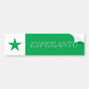 Esperanto Bumper Sticker