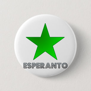 Esperanto Coat of Arms 6 Cm Round Badge