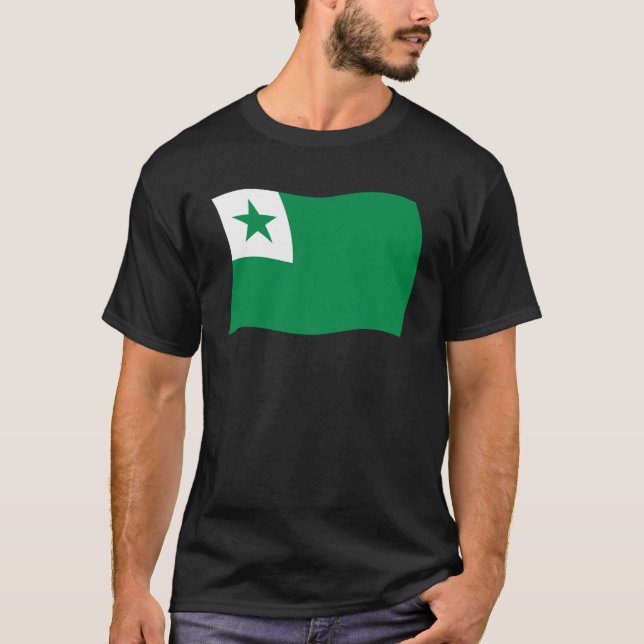Esperanto Flag Shirt (Front)