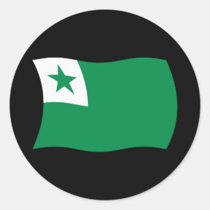 Esperanto Flag Sticker