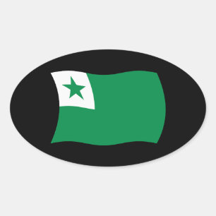 Esperanto Flag Sticker