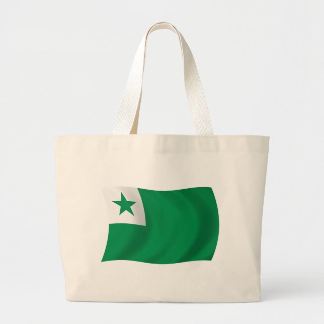 Esperanto Flag Tote Bag (Front)