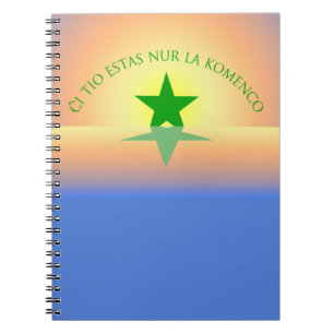 Esperanto: Just the Beginning Notebook