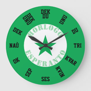 Esperanto, Large Clock
