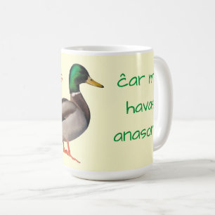 Esperanto: Mi fartas bone, ĉar mi havas anason. Coffee Mug