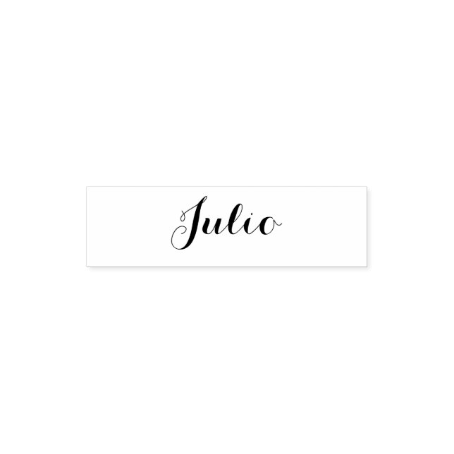 Esperanto: Month: Julio (July) Self-inking Stamp (Design)