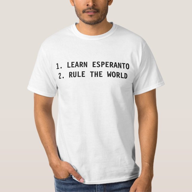 Esperanto tee (Front)