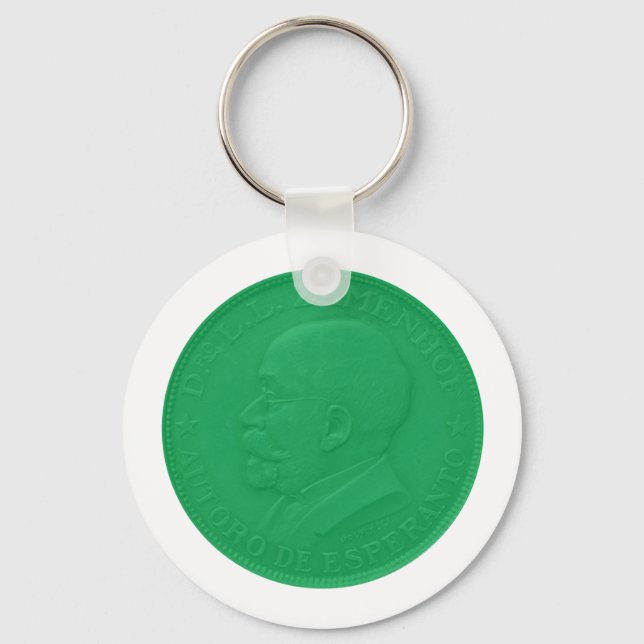 Esperanto / Zamenhof, Key Ring (Front)