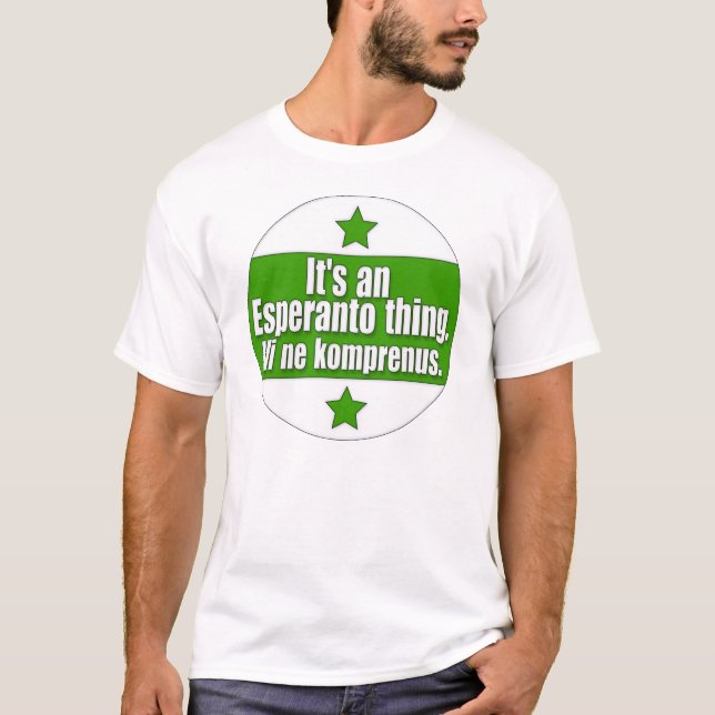 EsperantoThing T-Shirt (Front)
