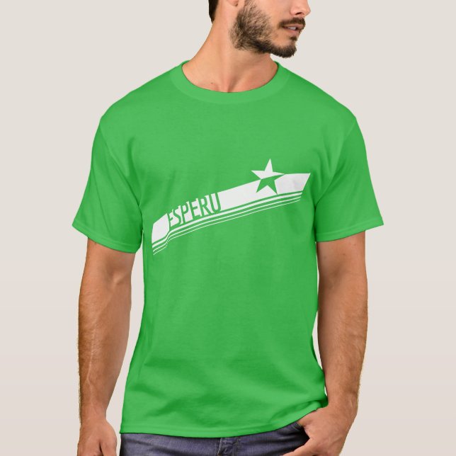 Esperu! (White text) T-Shirt (Front)