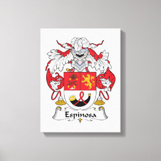 Espinosa Family Crest Canvas Print