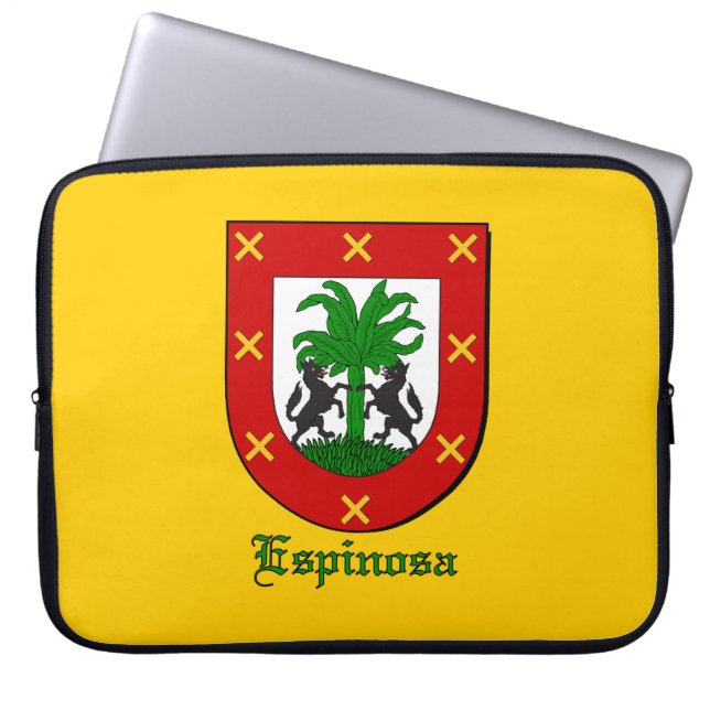 Espinosa Family Shield Electronics Bag (Front)