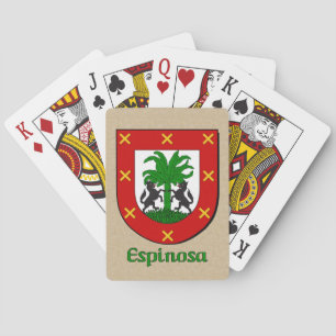 Espinosa Heraldic Shield Playing Cards