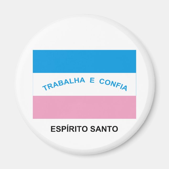 Espírito Santo, Brazil Flag Magnet (Front)
