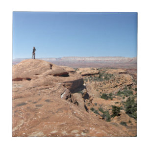 Esplanade Panorama Thunder River Grand Canyon Tile