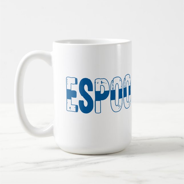Espoo Finland Coffee Mug (Left)