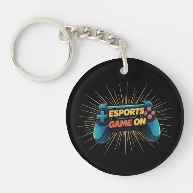 Esports Game Sport Key Ring (Front)