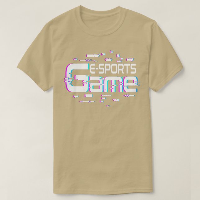 ESports Game T-Shirt (Design Front)