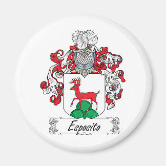 Esposito Family Crest Magnet