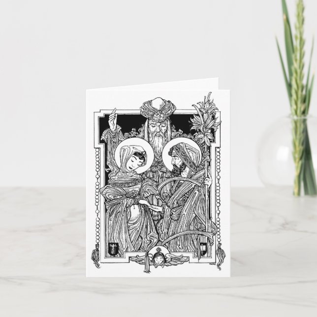 Espousal of the Blessed Virgin Notecard (Front)